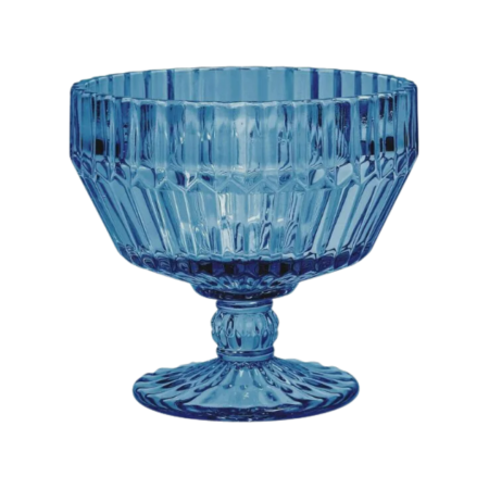 A272 - Taça Vidro Archie Blue Cornflower 11cm