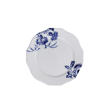 A277 - Prato Pão Contessa Blue Botanicals 16.5 cm