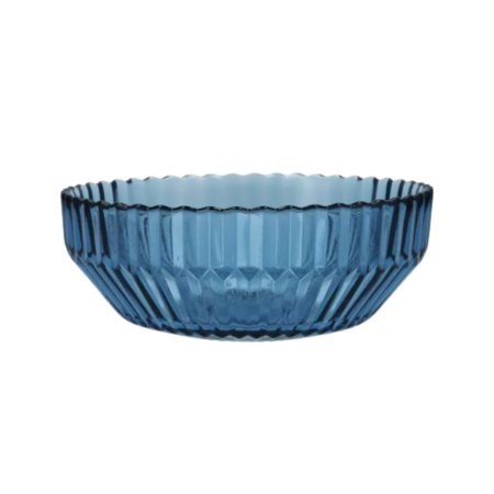 A275 - Tigela Vidro Archie Blue Cornflower 16cm