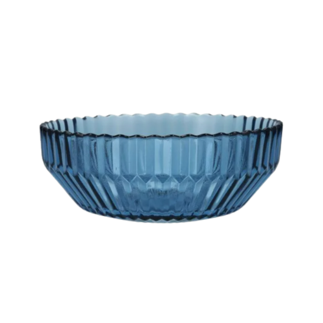 A275 - Tigela Vidro Archie Blue Cornflower 16cm