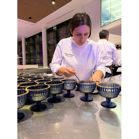  Taça Vidro Archie Blue Cornflower 11cm