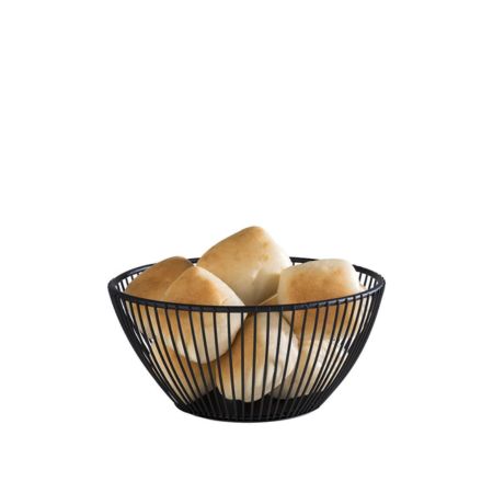 Cesta para Pão ou Fruta Black D: 17,5cm