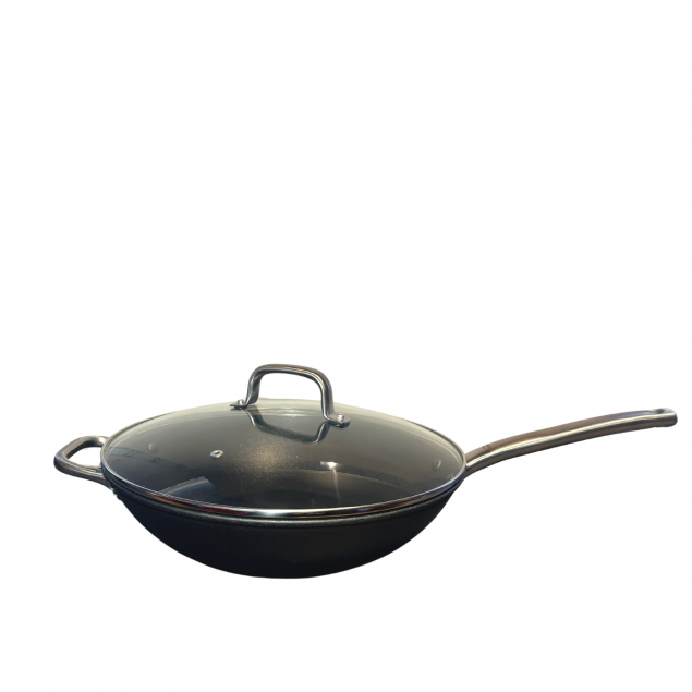 A570 - Wok /Sauté Indução com Tampa Vidro 4 L