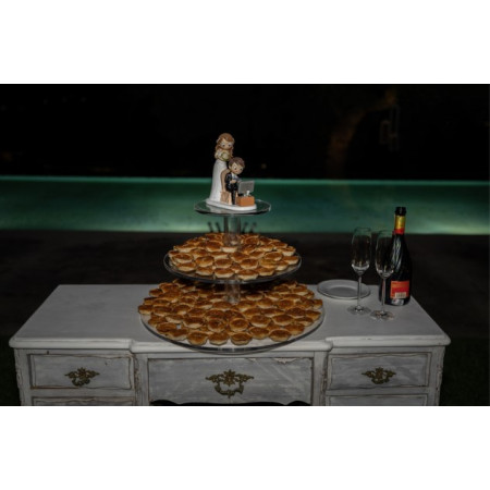  Étagère Modular com 3 Plataformas Acrílico 