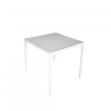 A835 - Mesa Exterior Branca 70x70cm