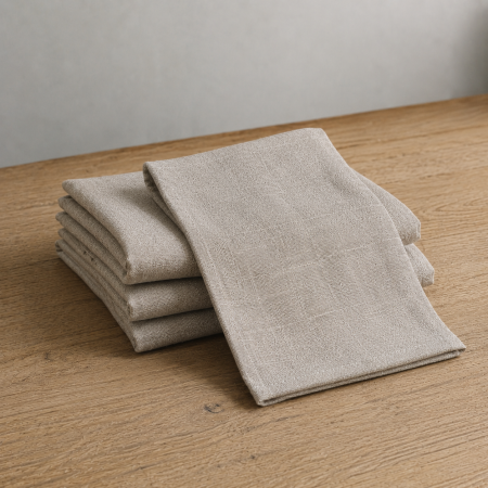  Guardanapos Cru / Linho 45x45xm