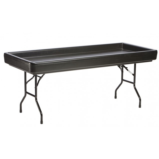 A845 - Mesa Ice Table Preto 1,86x0,79m